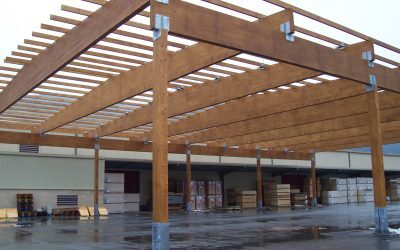 Plywood board manufacturing plant at Llodio (Basque Country Autonomous Region)
